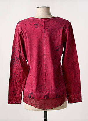 Top stretch manches longues rouge MERI & ESCA femme