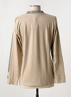 T-shirt manches longues manches longues beige MERI & ESCA femme