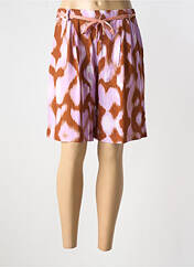 Bermuda rose LA PETITE FRANCAISE pour femme seconde vue