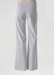 Pantalon droit blanc LA PETITE FRANCAISE pour femme seconde vue