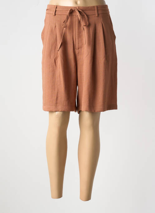 Bermuda marron ARTLOVE pour femme