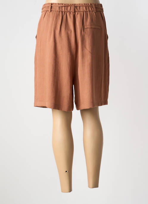 Bermuda marron ARTLOVE pour femme