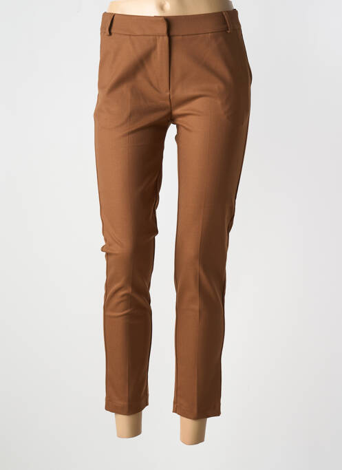 Pantalon 7/8 marron LA PETITE FRANCAISE pour femme