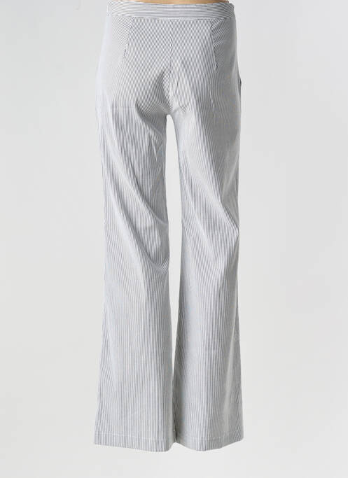 Pantalon droit blanc LA PETITE FRANCAISE pour femme