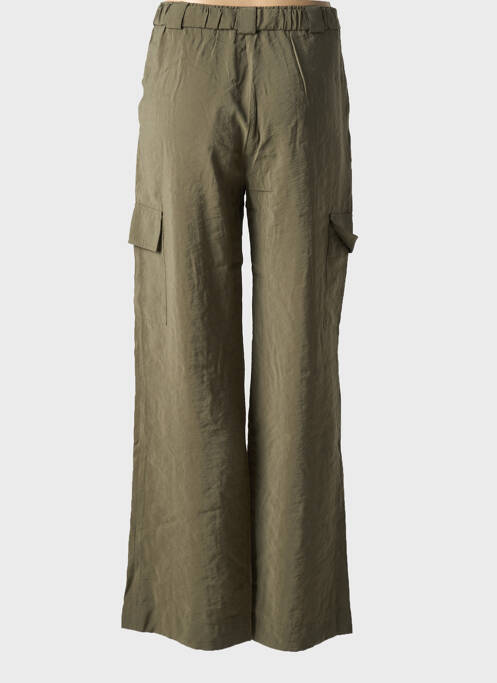 Pantalon droit vert LA PETITE FRANCAISE pour femme