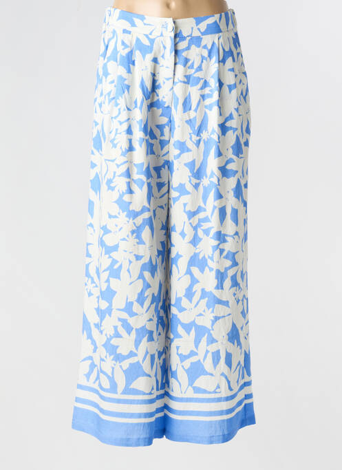 Pantalon large bleu LILI SIDONIO pour femme