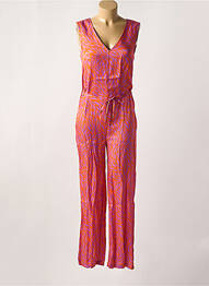 Combi-pantalon sans manche sans manche orange LA PETITE FRANCAISE femme