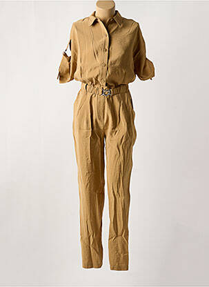 Combi-pantalon marron LA PETITE FRANCAISE pour femme