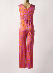 Combi-pantalon orange LA PETITE FRANCAISE pour femme seconde vue