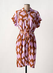 Robe mi-longue violet LA PETITE FRANCAISE pour femme seconde vue