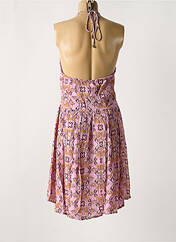 Robe mi-longue violet NÜD pour femme seconde vue