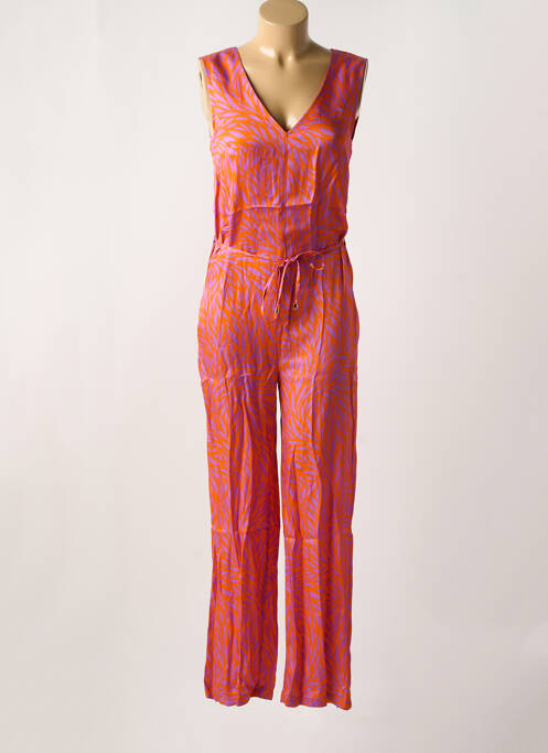 Combi-pantalon orange LA PETITE FRANCAISE pour femme