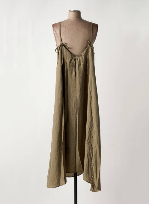 Robe longue vert ARTLOVE pour femme