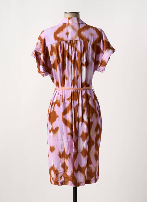 Robe mi-longue violet LA PETITE FRANCAISE pour femme