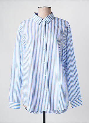 Chemisier bleu LILI SIDONIO pour femme