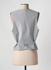 Gilet sans manche gris LA PETITE FRANCAISE pour femme seconde vue