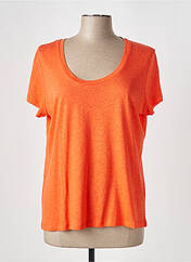 T-shirt orange ARTLOVE pour femme seconde vue
