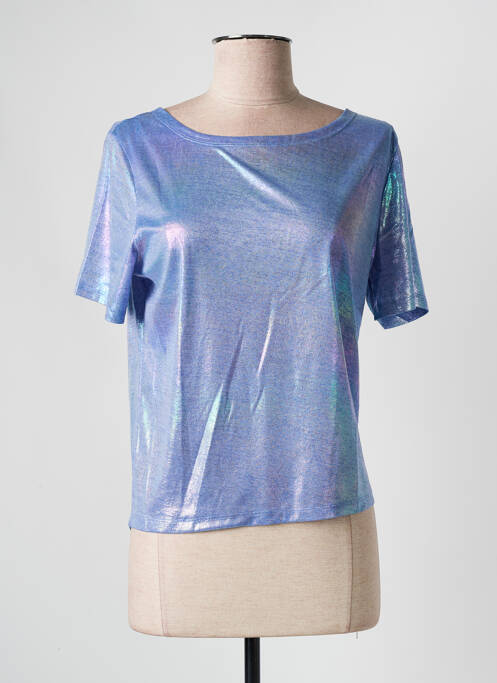 Top bleu LILI SIDONIO pour femme