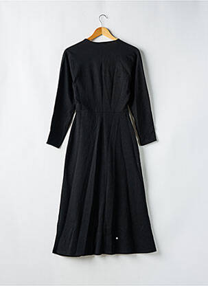 Robe longue manches longues manches longues noir ZARA femme