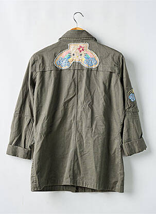 Veste casual poches vert MORGAN femme