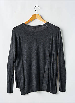 Pull tissage chiné manches longues gris ZARA femme