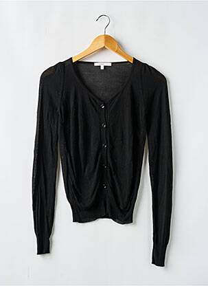 Gilet manches longues coupe cintrée noir VANESSA BRUNO femme