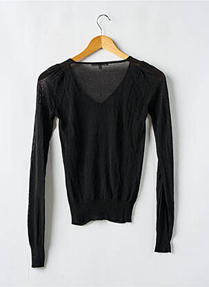 Gilet manches longues coupe cintrée noir VANESSA BRUNO femme