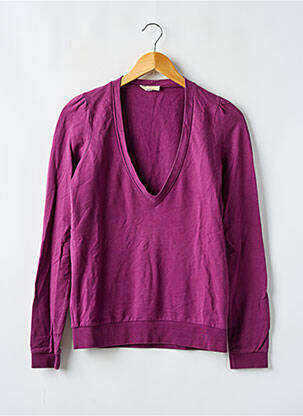 Sweat-shirt  manches longues violet VANESSA BRUNO femme