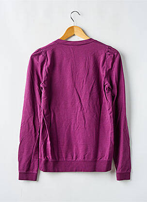 Sweat-shirt tissage jersey manches longues violet VANESSA BRUNO femme
