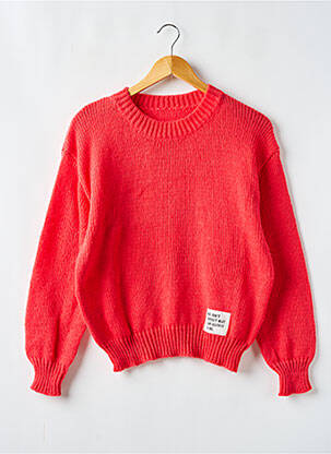 Pull stretch manches longues orange !OHO! femme