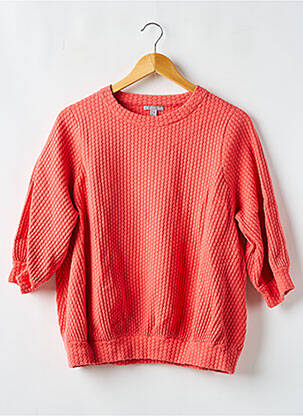 Sweat-shirt stretch manches 3/4 orange COS femme