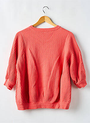 Sweat-shirt stretch manches 3/4 orange COS femme