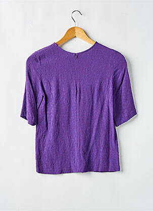 Top manches courtes manches courtes violet SANDRO femme