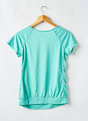 T-shirt stretch manches courtes bleu H&M femme