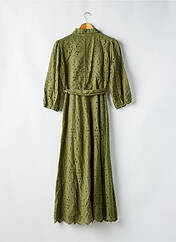 Robe longue vert GOA pour femme seconde vue