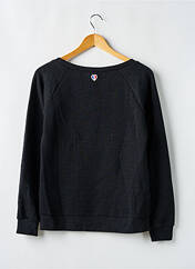Sweat-shirt noir LA PETITE FRANCAISE pour femme seconde vue