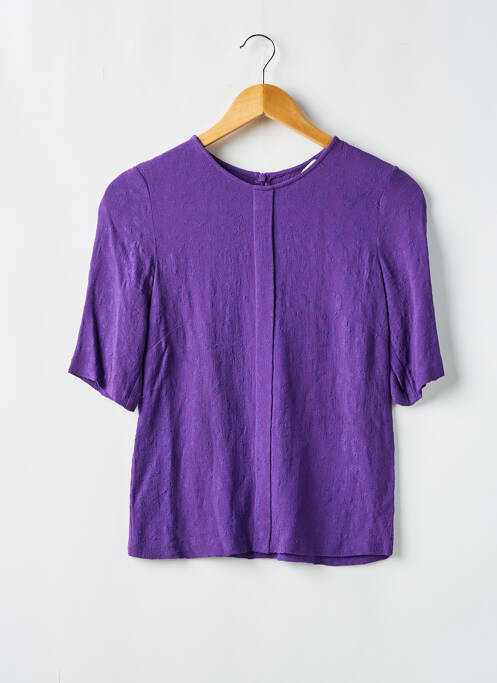 Top violet SANDRO pour femme
