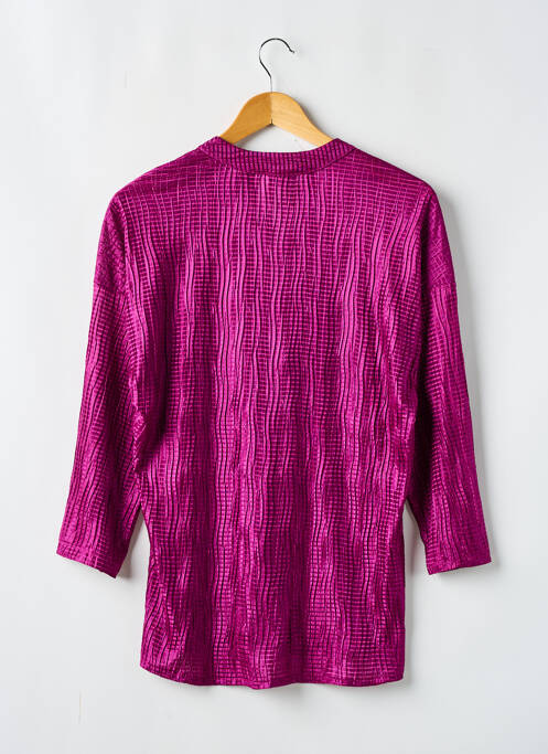 Tunique manches longues violet JANIS & JOHN pour femme