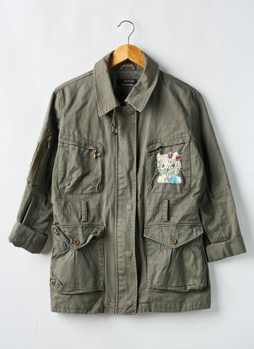 Veste casual vert MORGAN pour femme