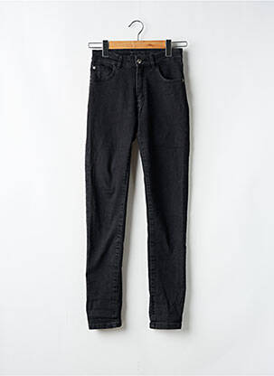 Jeans coupe slim stretch taille normale noir ZARA femme
