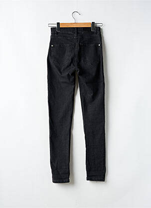 Jeans coupe slim stretch taille normale noir ZARA femme