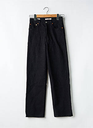 Jeans coupe droite stretch taille normale noir LEVI'S femme