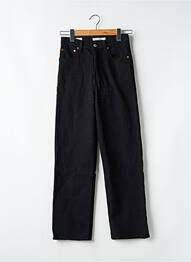 Jeans coupe droite stretch taille normale noir LEVIS femme