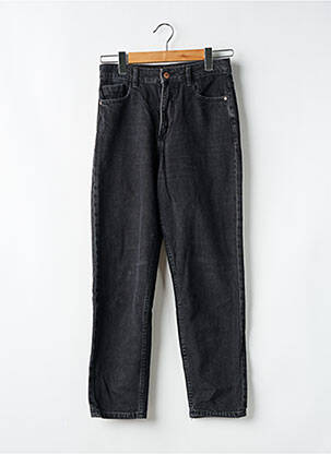 Jeans coupe droite taille normale taille normale noir ZARA femme