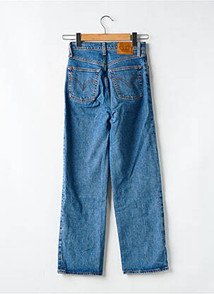 Jeans coupe droite stretch taille normale bleu LEVI'S femme