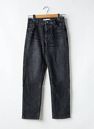Jeans coupe droite taille normale taille normale noir ZARA femme