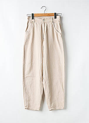 Jeans coupe large  taille normale beige H&M femme