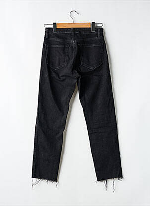 Jeans coupe slim stretch taille normale noir ZARA femme
