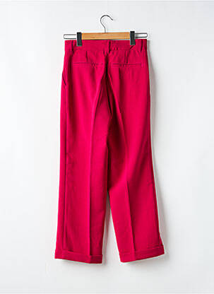 Pantalon large tissage popeline taille normale rose MKT STUDIO femme