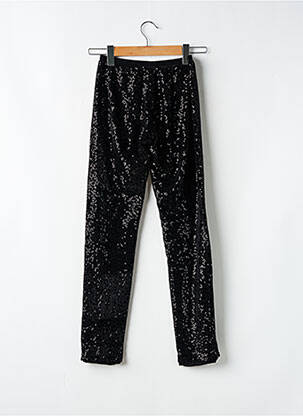 Pantalon slim taille élastique taille normale noir MODETROTTER femme
